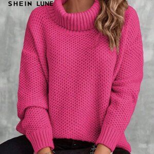 Women's Solid Color Minimalist Casual Pullover Sweater